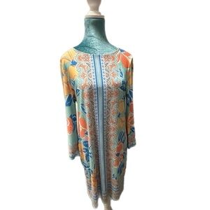 Stunning dress by Ruby Rd sz S, combines a luxurious feel with dynamic styling